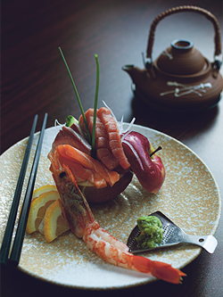 There's a wide selection of fish at Sushi Shige, sourced both locally and from Japan. - LENNY MULLINS