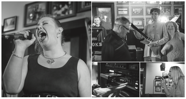 Riley Smith captured the sweat and joy of karaoke in-the-flesh for a 2013 Coast cover story about one of karaoke's greatest: Laurie The Guy - RILEY SMITH