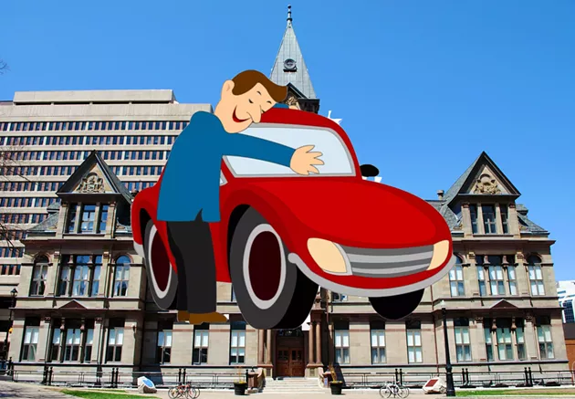 Councillor Cleary said “our car culture is on full display here at council," at today's virtual regional council meeting. - CAORA MCKENNA/ THE COAST