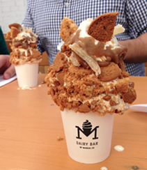 Cone or cup, Manual Co's Dairy Bar is overflowingly good. - THE COAST