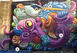 Jason Botkin's mural at 1729 Barrington Street. - MIKE RITCHIE