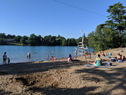Chocolate Lake does not live up to is name, unless you count dog poop in the water. - THE COAST