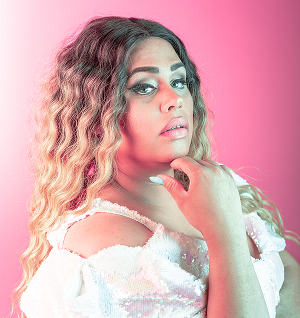 Elle Noir was the cover star of last year's Coast pride guide. She's also hosting a can't-miss performance showcase on Facebook on July 18. - DANIEL DOMINIC