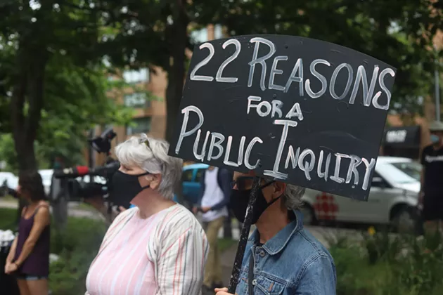 Activists won’t rest until official public inquiry into shootings is called