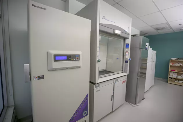 The "ultra-low-temperature" freezer that will store vaccines. - COMMUNICATIONS NOVA SCOTIA