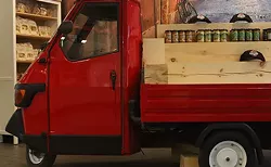 This truck came to Halifax straight from a farm in Italy. “It still had hay in the back.” - THE COAST