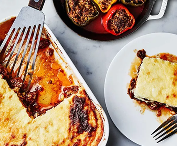 “The Greek tradition is communal eating, everyone kind of eats together versus individual dishes.” SUBMITTED