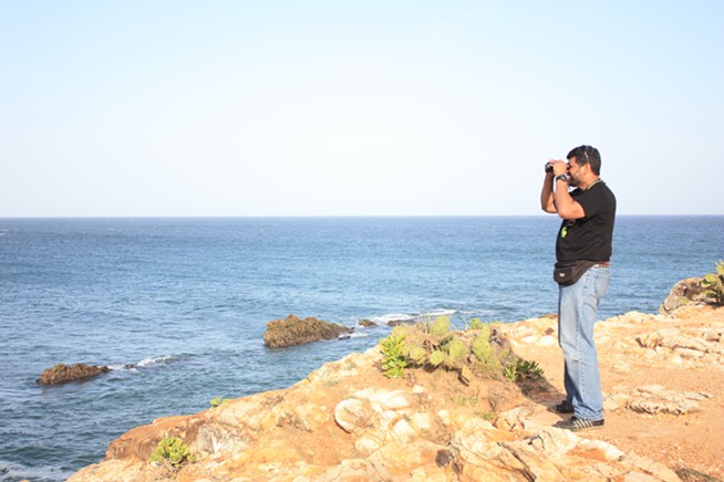 Rajesh Rajaselvam teaches economic botany, environmental ecology, nature conservation, and tropical ecology and biodiversity at Dalhousie University with a research focus on conservation and forestry. He's pictured here looking out at the Indian Ocean. - SUBMITTED
