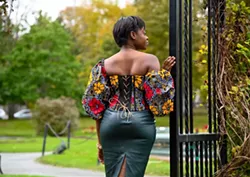 Designer Funmi Odeniyi enjoys “helping people who are not from Africa appreciate the beauty of the culture and prints.” - SUBMITTED