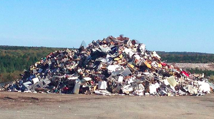 The landfill near to Lincolnville, NS. - VIA ENRICH ON FACEBOOK.