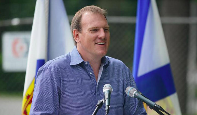 Dartmouth East MLA Andrew Younger, before this whole...thing. - VIA FACEBOOK