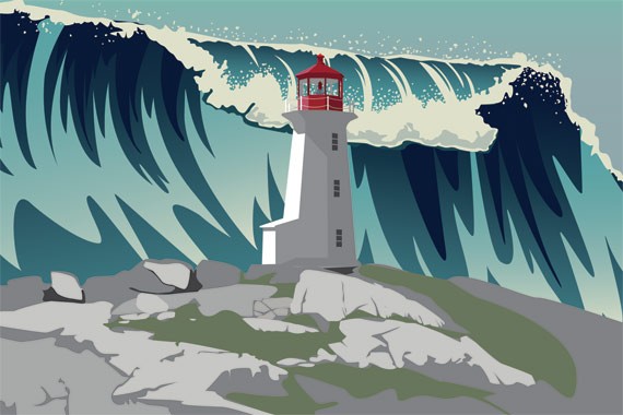 The real idiot of Peggy's Cove was our dependency on fossil fuels. - MATT BUSTIN