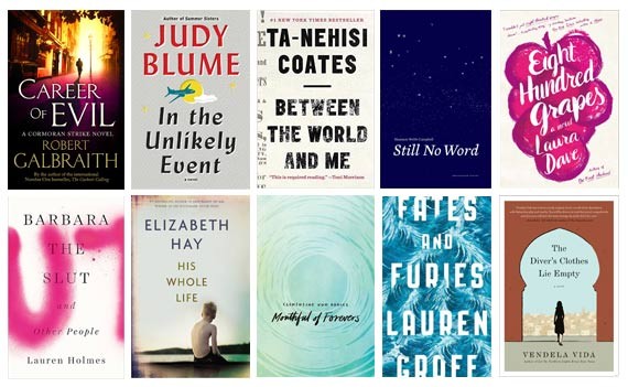 Top 10 books released in 2015