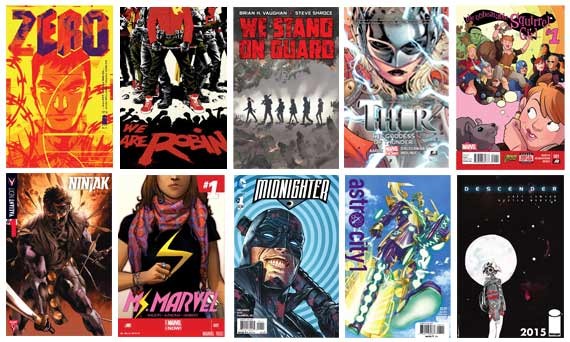 Top 10 comics released in 2015