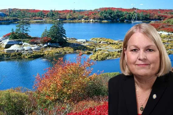 Before entering politics, Margaret Miller spent decades working on her family dairy farm as well as managing a logging business. - VIA NOVA SCOTIA ENVIRONMENT