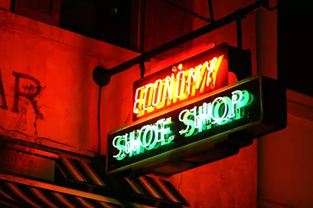 The Economy Shoe Shop sign on Argyle Street. - THE COAST