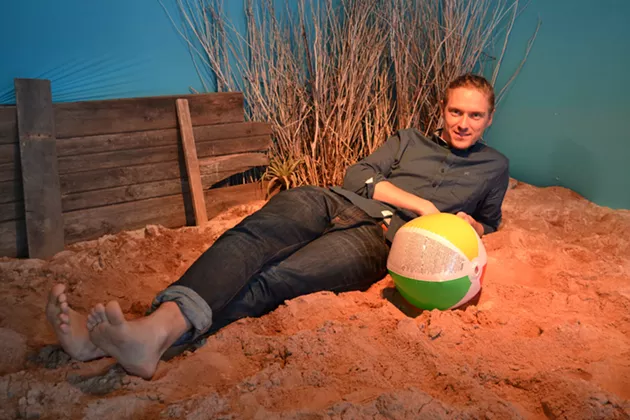Zachary Gough wants you to take a break. - REBECCA DINGWELL