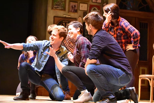 The cast of Stan Rogers: A Matter of Heart performs. - REBECCA DINGWELL
