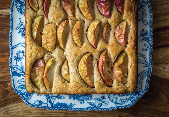 Baked apple pudding is part of Pantry and Palate’s crash course in Acadian - timelines and taste. - NOAH FECKS
