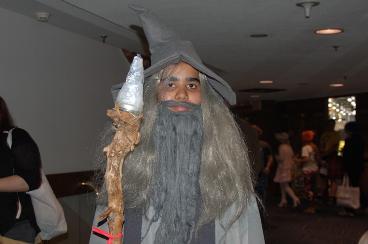 Hal-Con 2021 may be scaled down compared to some previous editions—that’s Gandalf pictured in 2015—but it's a big comeback after last year's COVID cancellation.