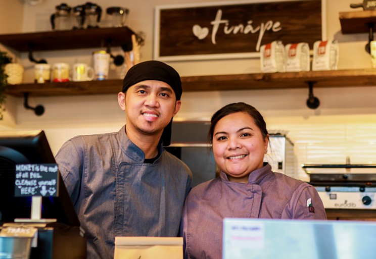 Sundy Gernale and Sharon De Leon are the couple behind Filipino bakery and cafe Tinápe.