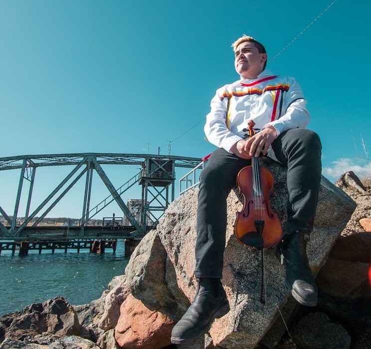 Up-and-coming Morgan Toney will bring his blend of Cape Breton roots and traditional Mi’kmaw songs to the Symphony with fellow fiddler Ashley MacIsaac in February.