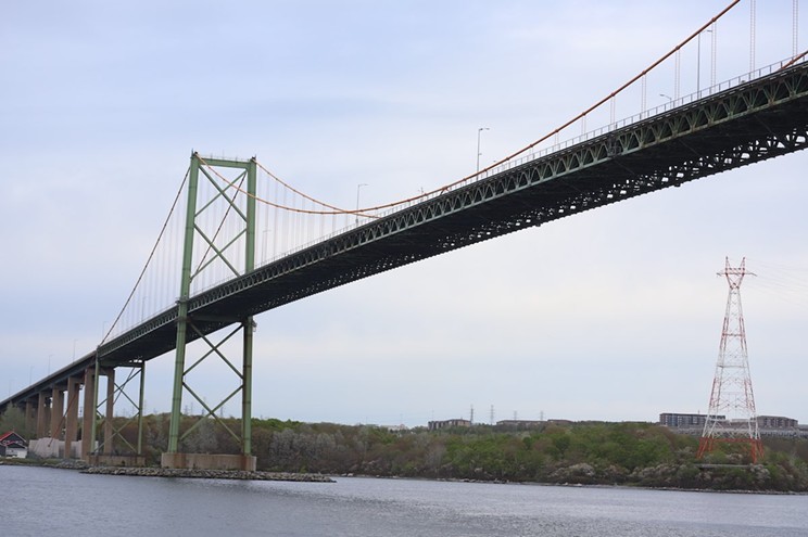 Officials say the MacKay Bridge can't handle the weight of suicide barriers—the same excuse they gave before adding barriers to the Macdonald Bridge in 2009.