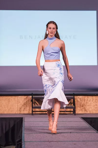 Benjamin Waye design, with jewellery by Borguesse Mozaffarian. - MEGHAN TANSEY WHITTON