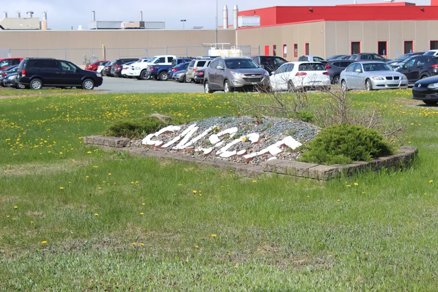 Outside the Central Nova Scotia Correctional Facility in Burnside. - THE COAST
