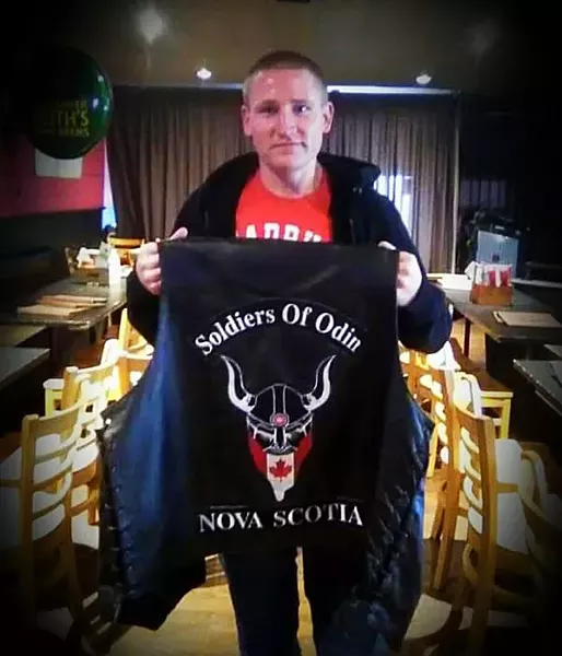 Devon Boudreau of Halifax (above) and Mike MacKay of New Glasgow (below) becoming SOO members last month. - VIA FACEBOOK