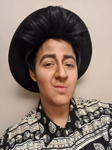 “People should expect to see a bunch of Black, Indigenous, people of colour that are part of the 2SLGBTQ+ community just living loudly and unapologetically,” promises drag king Richard Rockhard of tonight's showcase. - COURTNEY STANLEY PHOTO