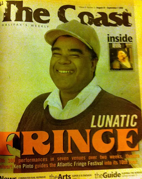 Part of the 2020 Fringe Festival is celebrating past fests, so here's a Coast Fringe cover from 20 years ago.