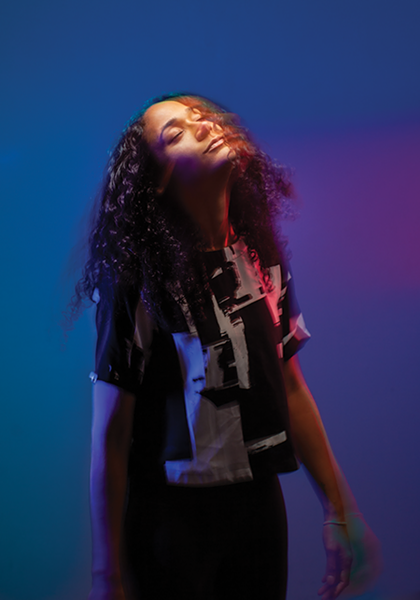 Nat Chantel—shown here photographed for The Coast's 2019 Nocturne issue—will be one of the performers at Art Arena's Friday show, - MEGHAN TANSEY WHITTON