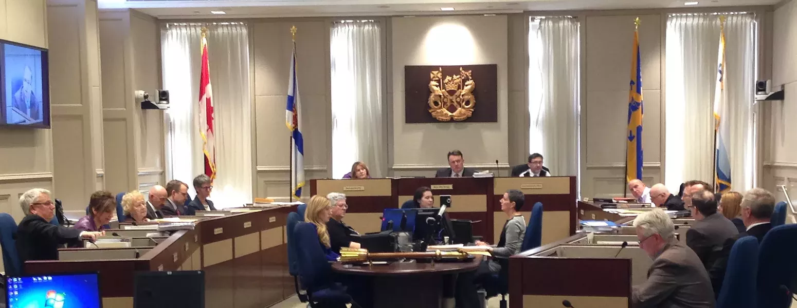 At one point mayor Mike Savage told several elected representative "Don't get snarky, OK? Let's live with each other for a while." - THE COAST