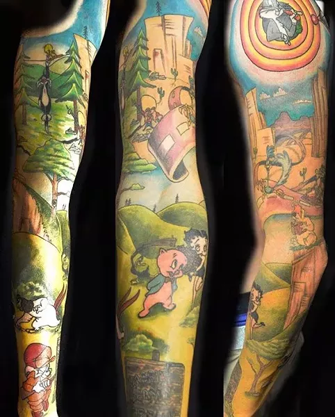 COURTESY OF DEUCE TATTOOS