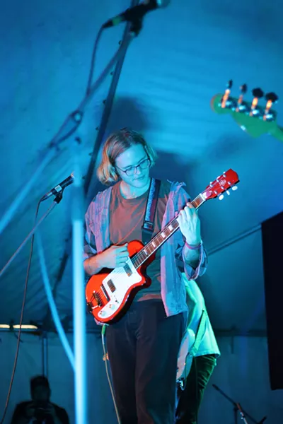 Nap Eyes hit the stage on Sunday night.