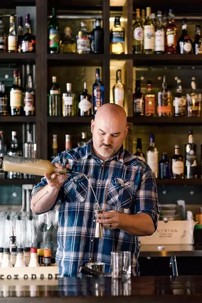 Steven Cross credits Cooper Tardivel for igniting his cocktail passion. - NXN PHOTOGRAPHY