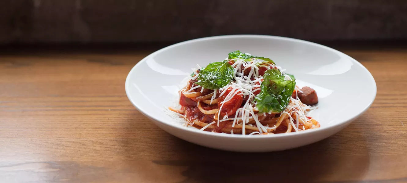 Ciao down on pasta alla norma from February 22- March 22 - JESSICA EMIN
