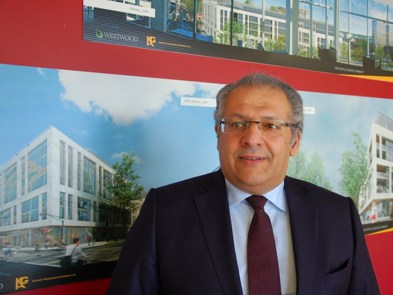 Westwood's redevelopment of the Ben's Bakery site has been delayed two years waiting for the Centre Plan, says Danny Chedrawe. - THE COAST