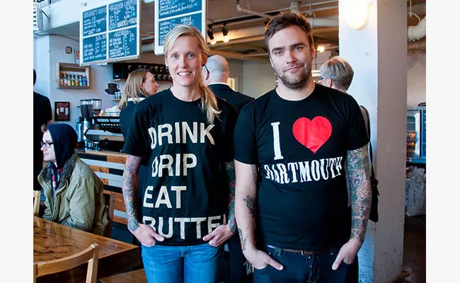 MacDonald and Kelsall pictured here in 2012 for a feature in Air Canada's enRoute magazine. - AARON MCKENZIE FRASER