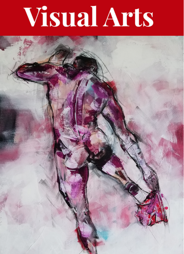 Doug Belding's ode to the male form arrives at The Dart. - DOUG BELDING ARTWORK