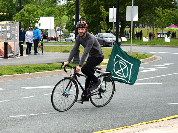 Devin Radcliffe is a teacher, educator and member of the Extinction Rebellion. - SUBMITTED
