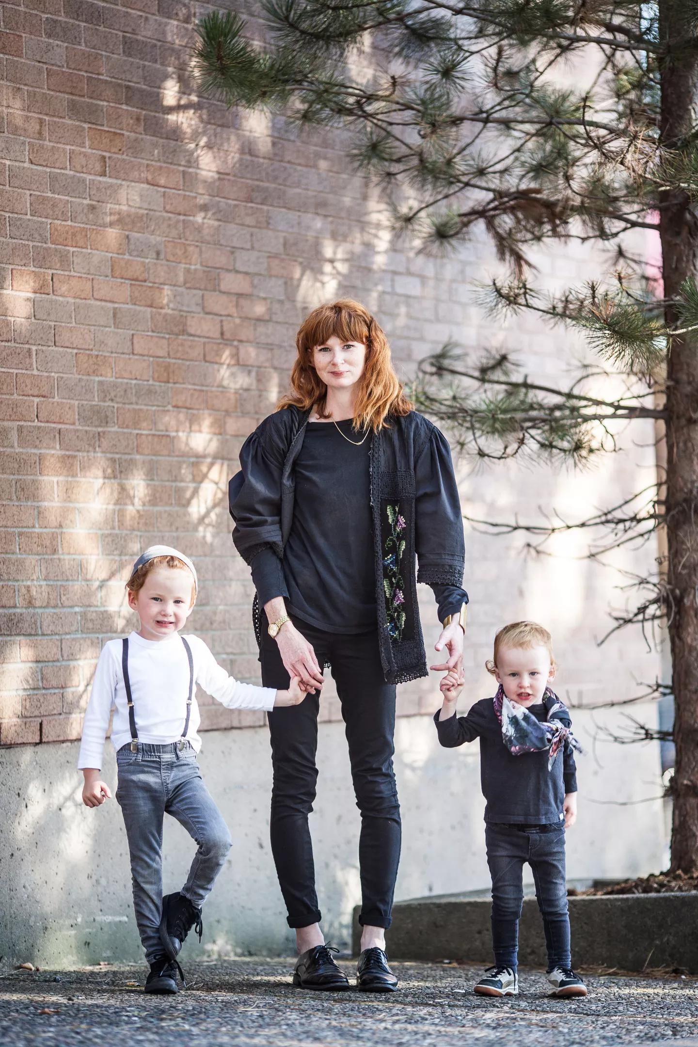 Claude, Lydia and Clement, showing us all up - PHOTO BY MEGHAN TANSEY WHITTON