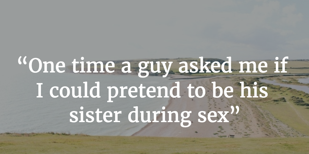 Confess a sexual secret that you've never told anyone else ...