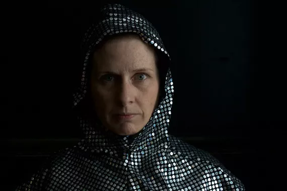Susan Leblanc as the spirit Grimbald. - ZACH FAYE