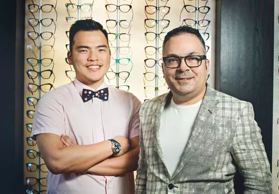 Dr. Poh and Dr. Lang, Lang Optometry - LENNY MULLINS