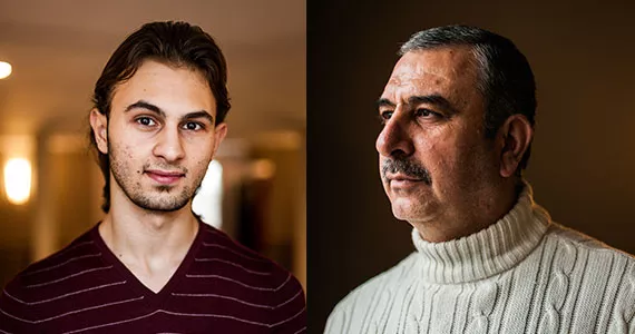 For Baheej (left), the one-year anniversary of their arrival is also a celebration of a different sort: He turned 17 on January 12. While Mohamed (right) thinks Haligonians’ use of turn signals need work, he is especially fond of another way the road is organized: “When you want to cross the street, you press the button and you can cross.” - KRISTA COMEAU