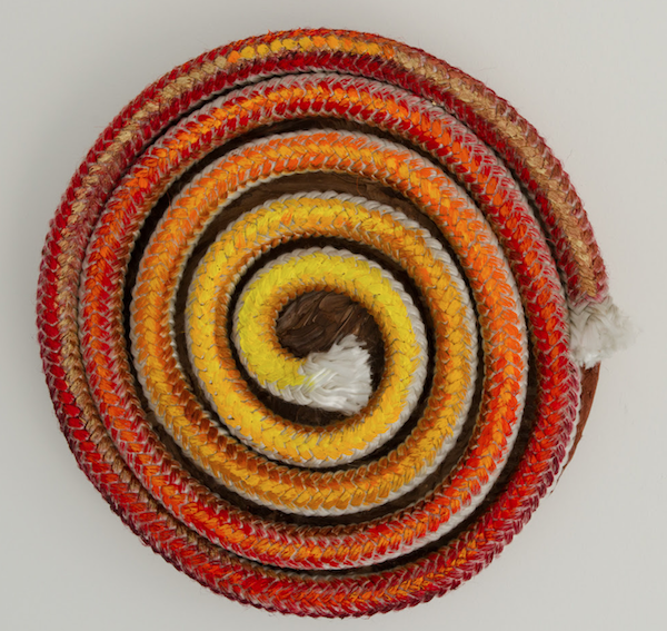Violet Rosengarten's stunning rope art is a study in textures (see 10). - VIOLET ROSENGARTEN PHOTO