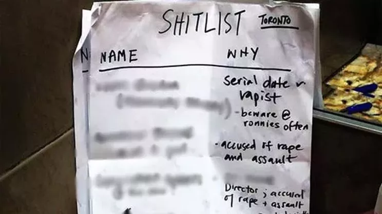 The case for shit lists