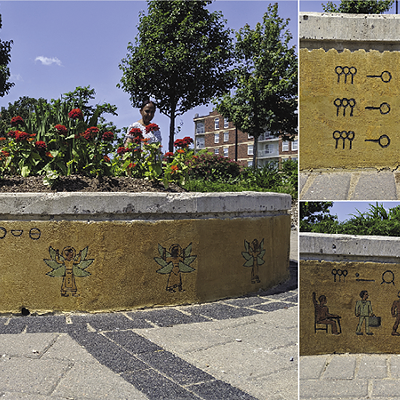 Nelligan&rsquo;s work can be found at the Halifax Common plaza at North Park and Cunard Streets.